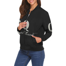 Load image into Gallery viewer, Queen Threads Biker Jacket Black &amp; Grey

