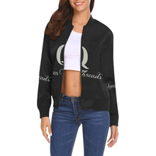 Load image into Gallery viewer, Queen Threads Biker Jacket Black &amp; Grey
